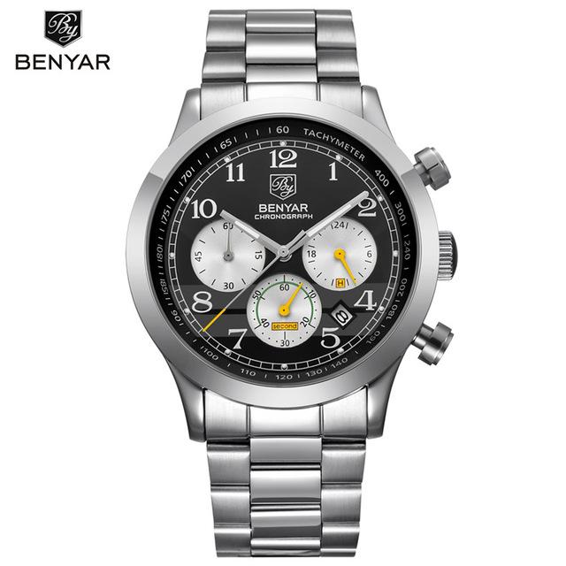 Benyar Stainless Steel Watch