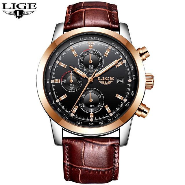 Lige Chronograph Watch