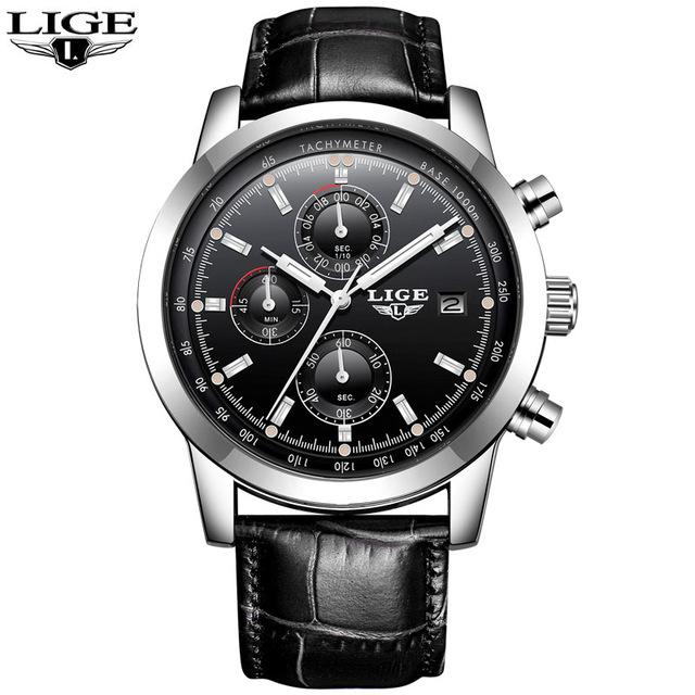 Lige Chronograph Watch